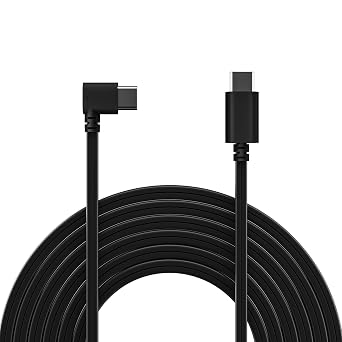 WOLFBOX 11.48ft USB-C to USB-C Power Cable, Compatible G840S/G840H/G850/G930/G850 PRO/G900 PRO/G900 Tripro Mirror Dash Cams, Fast Charging Cord No Data Transfer