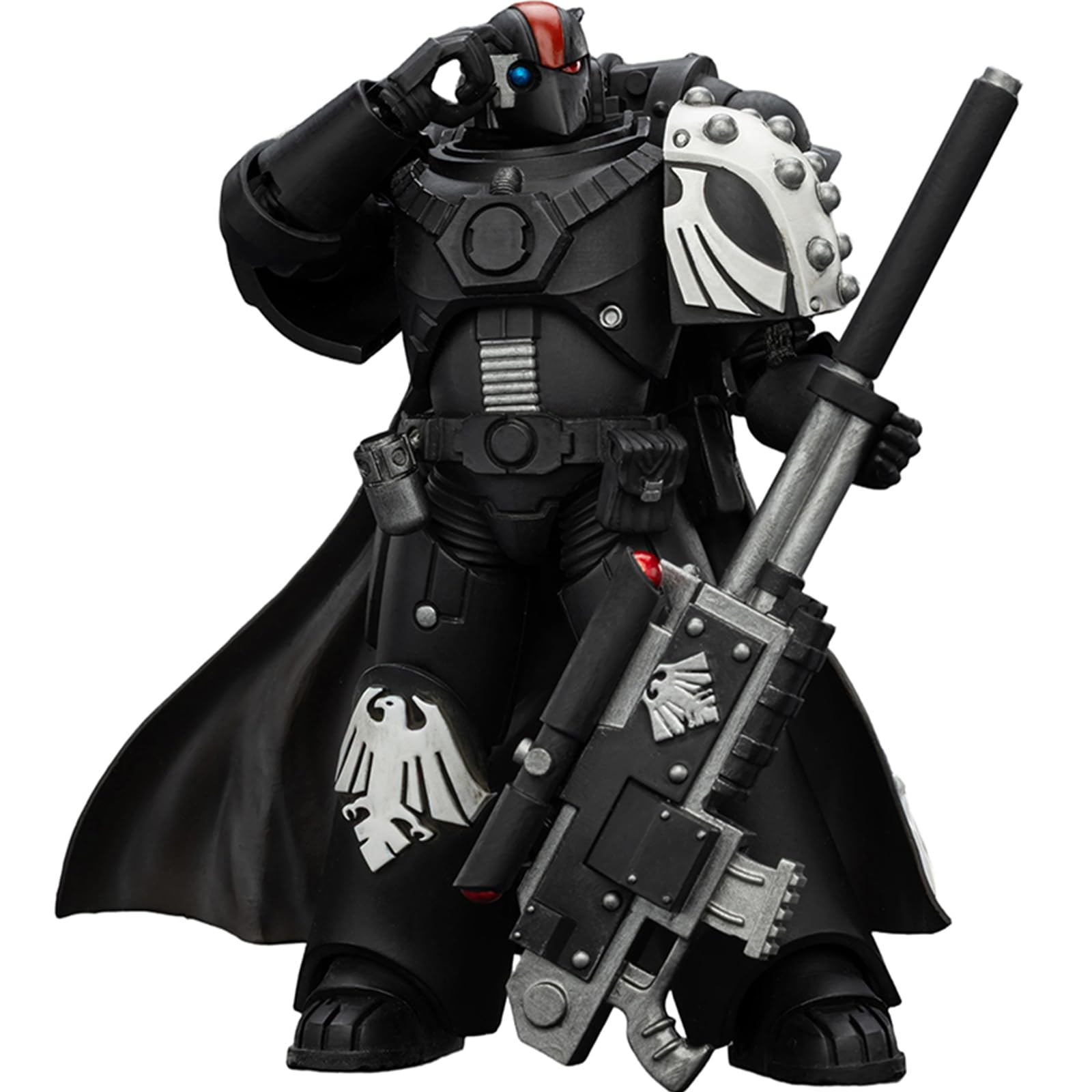 JOYTOY Warhammer 40k Horus Heresy, Raven Guard Mor Deythan Shade with Nemesis bolt rifle 1/18 Action Figure Collect And Display Model