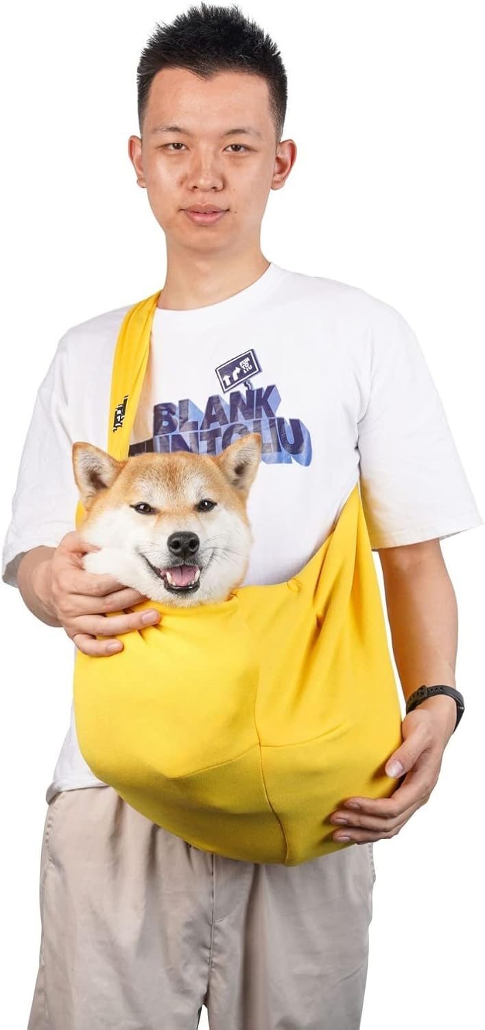 Cat and Dog Carring Sling,Adjustable Hands Free Reversible