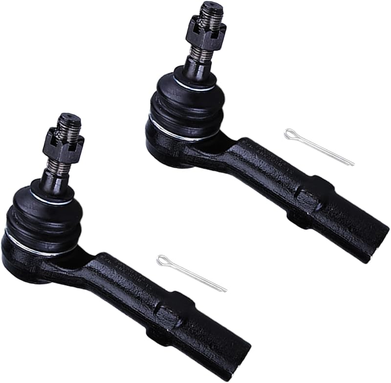 Terminal de direção externo dianteiro MYXT ES800286 para Buick Enclave, Chevrolet Traverse, GMC Acadia e Saturn Outlook – Par
