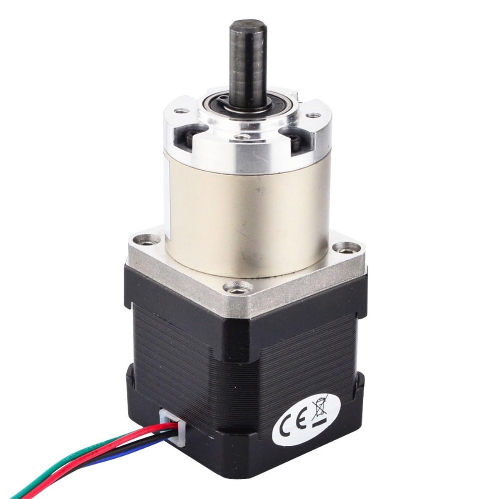 Motor Paso A Paso Nema 17 27:1 Caja De Cambios Planetaria 4 Conductores 42 Motor Extrusor Engranaje Paso A Paso 1.68A CNC Robot Impresora 3D