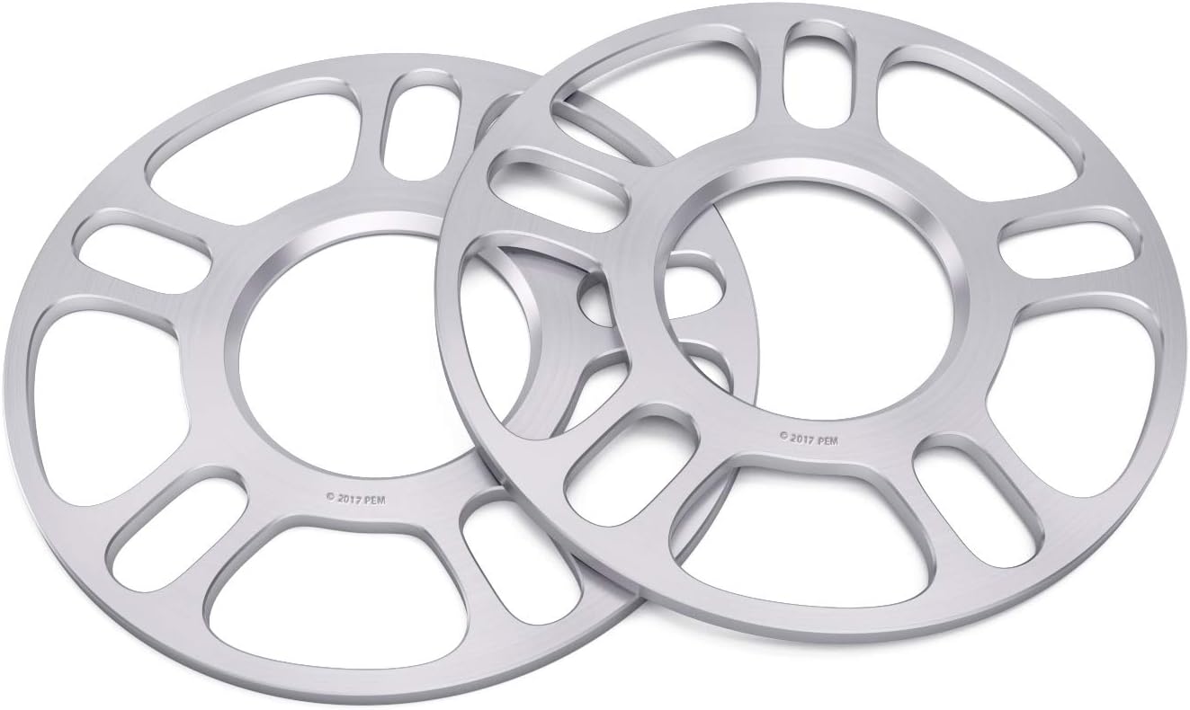 5mm Hubcentric 5x114.3 Wheel Spacers (66.1mm Bore) Compatible with Nissan Infiniti G35 G37 Q50 Q60 Q70 FX35 FX50 350z 370z Altima Maxima 300zx 240sx Rogue Murano Sentra - 2pcs