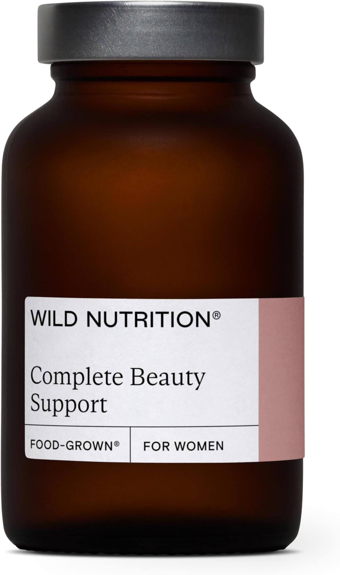 Food-Grown Complete Beauty Support | Hair Skin and Nails Vitamins for Women | Antioxidant & Collagen Formation Support | Hyaluronic Acid, Biotin, Zinc, Selenium & More | 60 Capsules