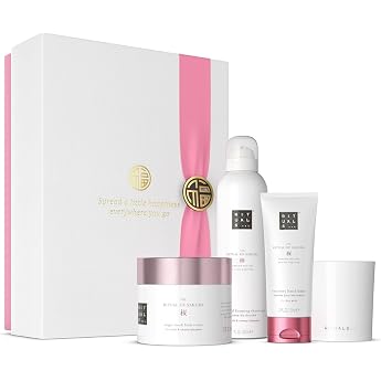 RITUALS Gift Set The Ritual of Sakura L Gift Box with 4 Personal Care Products with Rice Milk and Cherry Blossoms Nourishing Properties