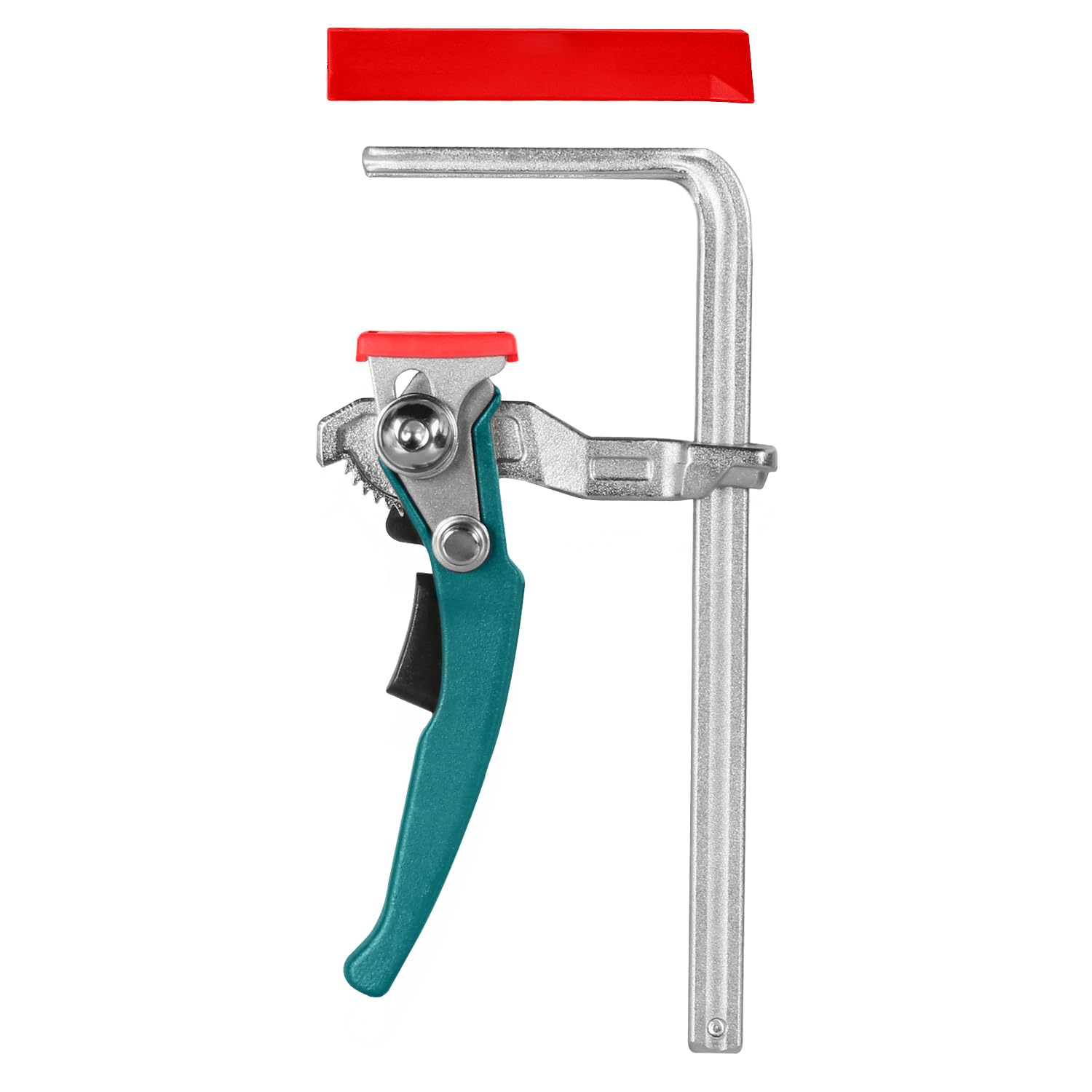 Toolcool 1 Pcs Quick Release Ratchet Track Saw Clamp Guide Rail Clamp For Mft Table And Guide Rail System