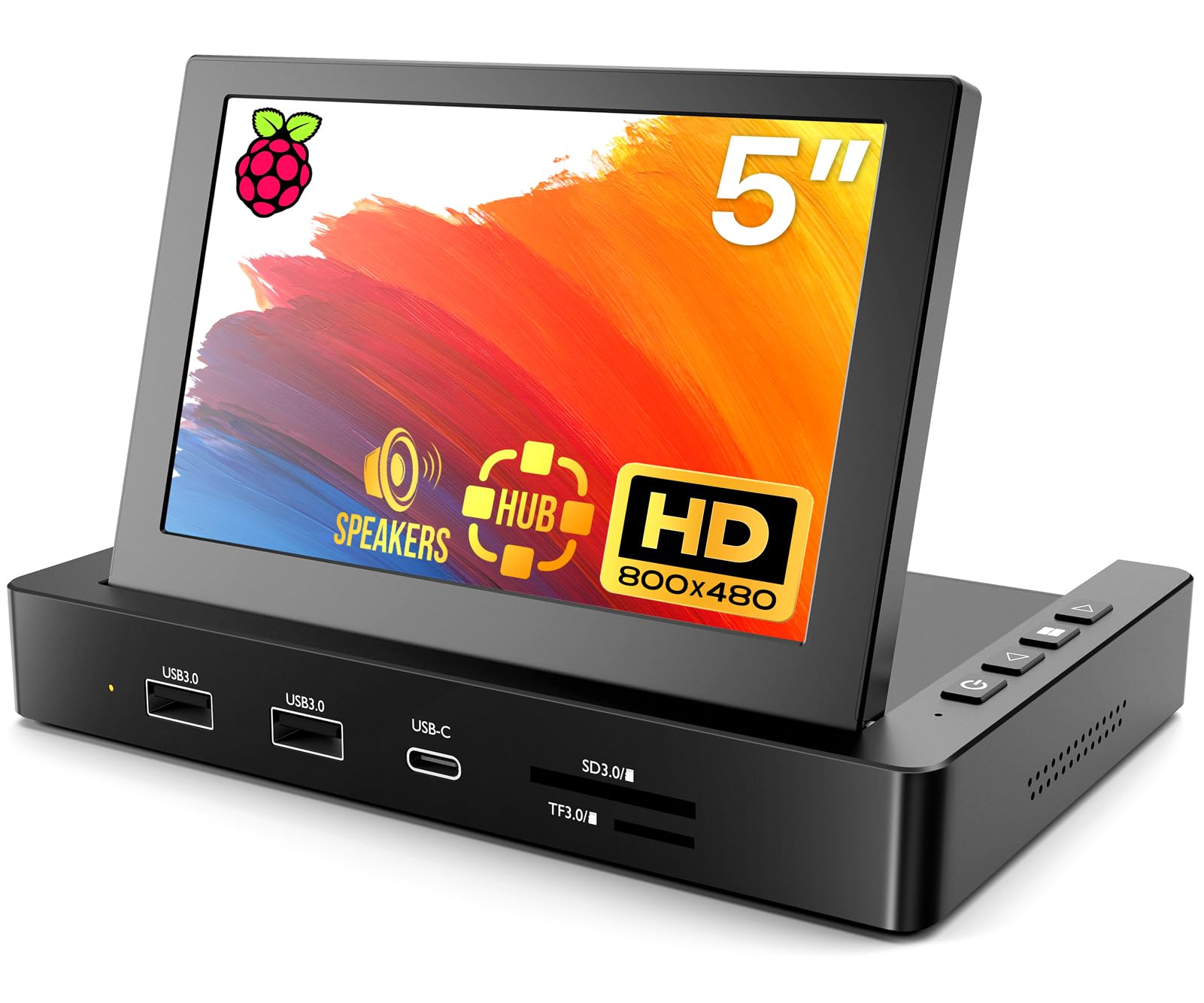 【kairu】5インチベイモニター Amazon.co.jp: ROADOM 小型モニター 5インチミニモニター ラズベリー