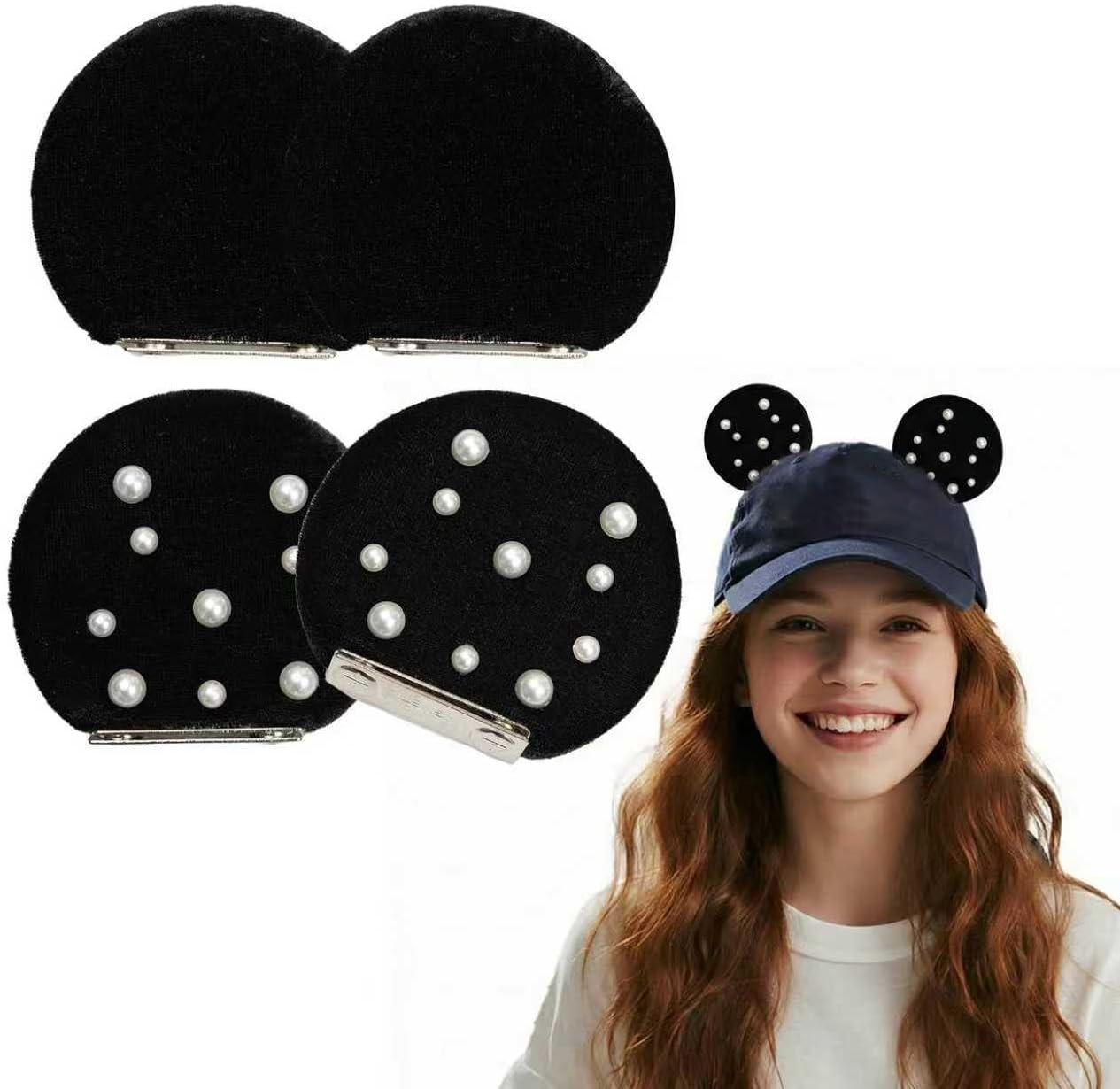Magnetic Mouse Ears for Hats