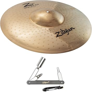 Zildjian Z40121 21" Z Custom Extra Heavy Mega Bell Ride Cymbal With ZKEY