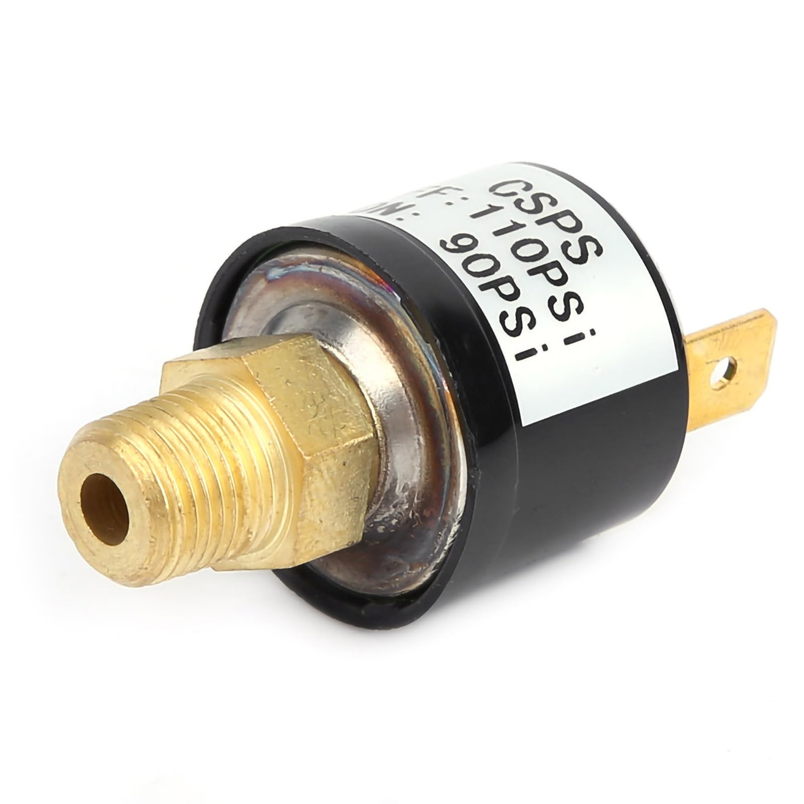 Wyłącznik Ciśnieniowy do Sprężarki Powietrza, 90-110 PSI, 110-220 VAC, 6-36 VDC, NO/NC, do Pompy Powietrza