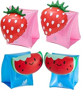 Amazon.com: Arm Floaties for Kids and Adults - Cute Cartoon Pool Arm ...