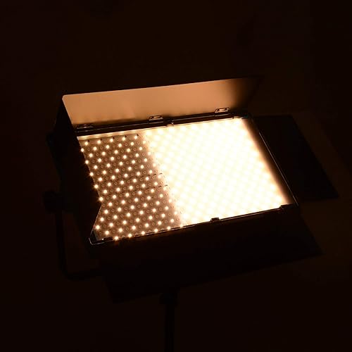 Miniatura 7 de Panel de luz LED para video y fotografía, DF DIGITALFOTO Helios regulable bicolor 3200K-5500K YouTube Lighting CRI95+ 100W luces de estudio y