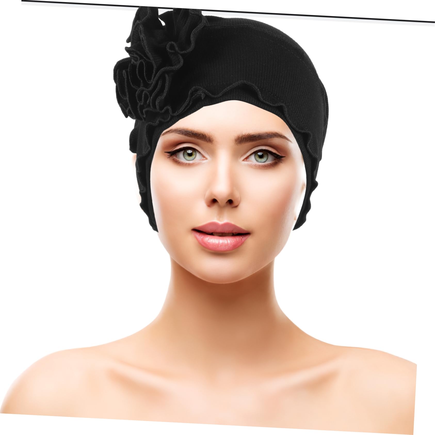 GALPADA 4piezas Sombrero Turbante De Mujer Flor para Quimioterapia Gorro Suave De Pérdida De Cabello Accesorio para Dormir y Confort Tratamientos Médicos