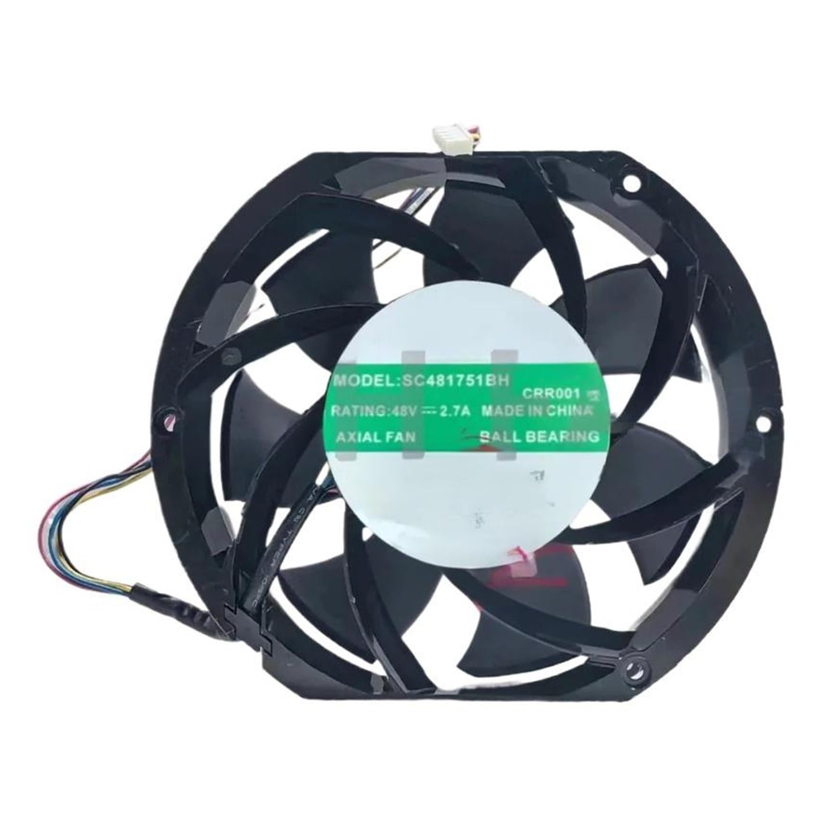 YMUGUEGH Dc fan SC481751BH 48V 2.7A 17CM Cooling Fan(Four-Wire)