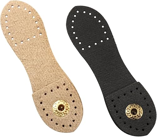 Miniatura 4 de -4 juegos de hebillas de cuero Cierre de pestaña de cuero utilizado para bolsos, bolsos de hombro, monederos, accesorios de costura para