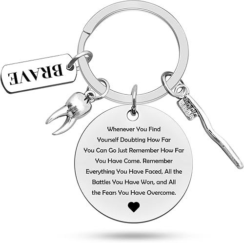 Miniatura 8 de Regalo para dentistas, divertido llavero para dentistas, regalos para hombres y mujeres, regalo higienista dental, llavero dental, regalo para