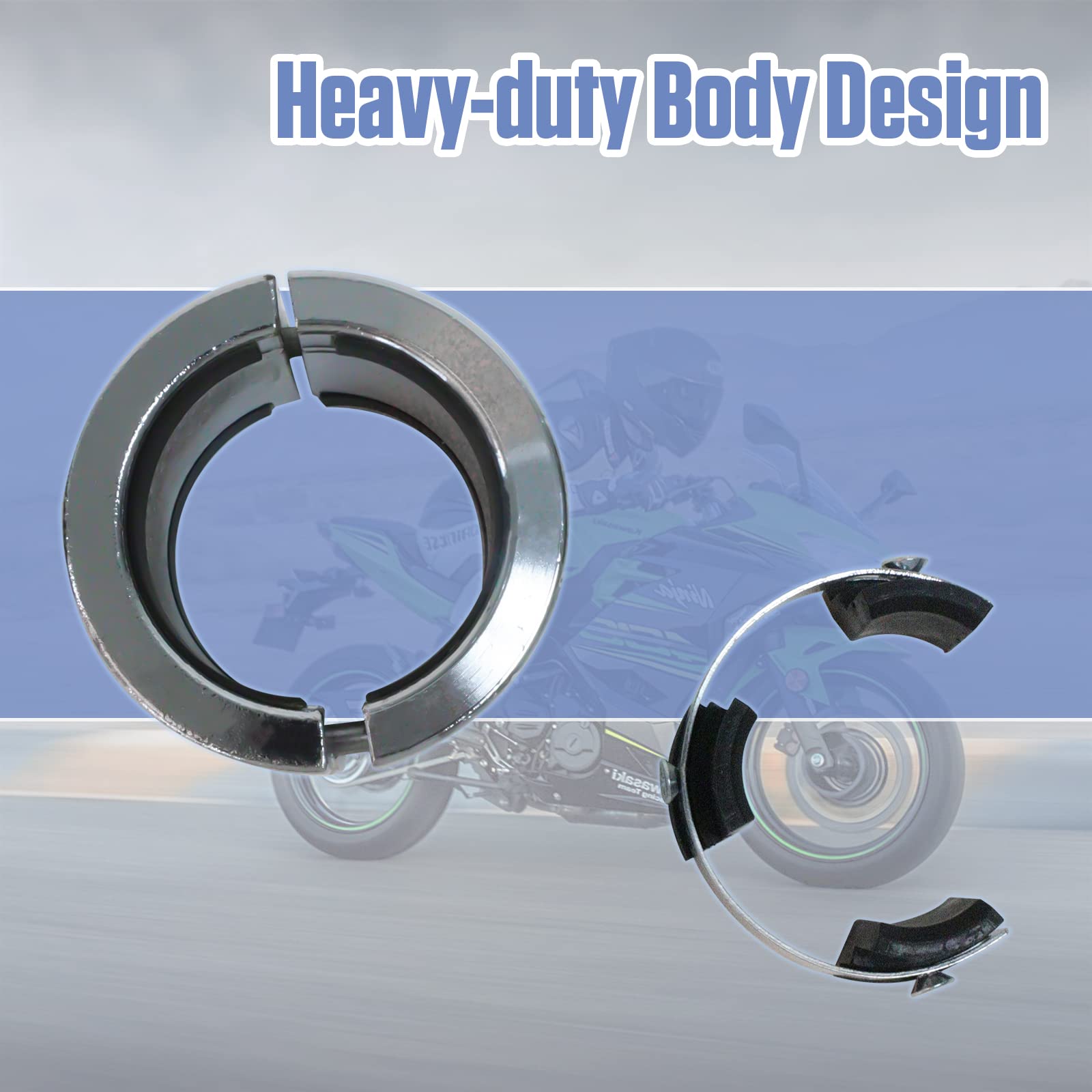 PLAYOCCAR Controlador de sello de horquilla 30MM-45MM, herramienta de instalación ajustable para motocicleta