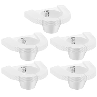 Urine Collection Hat for Toilet, Female Urinal Stool Sample Collection Kit, Toilet Hats to Catch Urine Cups Pee Cup Urine Specimen Collector for Women 50 Pack