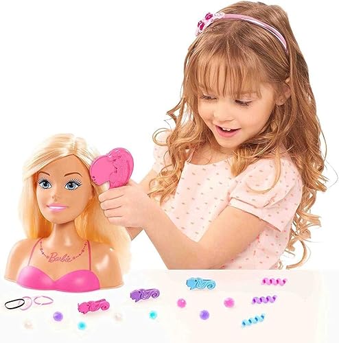 Miniatura 4 de KidPlay - Muñeca para niñas con accesorios para el cabello, Barbie