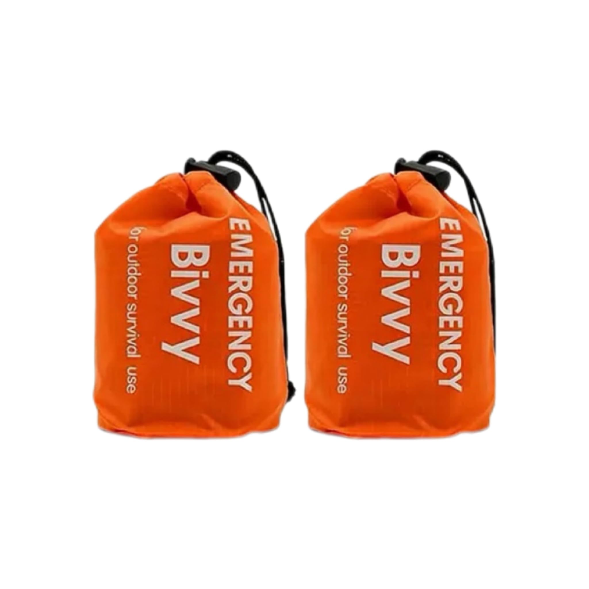 4 Pieces Saco de Dormir Emergencia, Supervivencia Bivy para Vivac, Manta Térmica de Supervivencia, Saco de Dormir Camping, Trekking Montañismo, Protección Contrael Frío