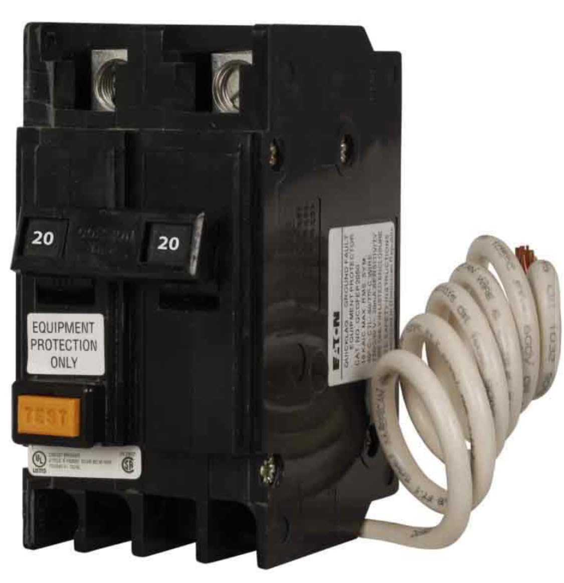 QCGFEP2020 - GFEP Circuit Breaker Feed-Thru - 20 Amp - 2 Pole - 240 Volt