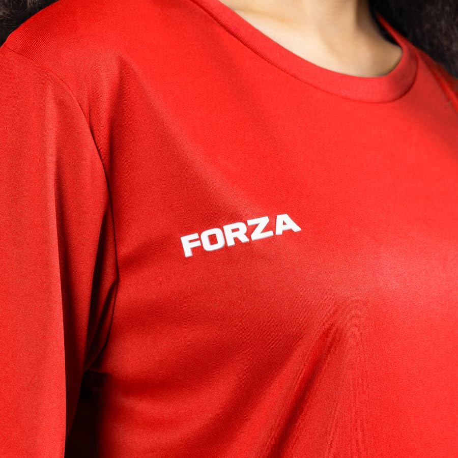 FORZA Women's Classic Long Sleeve Soccer Jersey Shirt – Quick-Dry, Sweat-Wicking Polyester Soccer T-Shirt [9 Colors] - Image 3