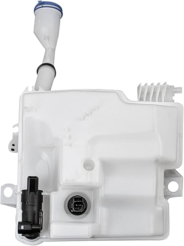 Vista 389 de TRQ Depósito de limpiaparabrisas compatible con Chevrolet Cruze 2016-2019 con luces antiniebla GM1288252 84036025 23365281PFM