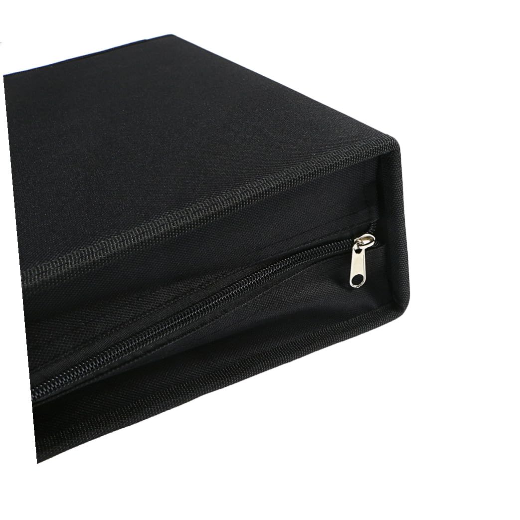 Scatola CD Porta Album Custodia Dvd Dischi Organizer Trasporto Archiviazione Scatola Porta Dischi Design Cerniera Protegge CD Dvd