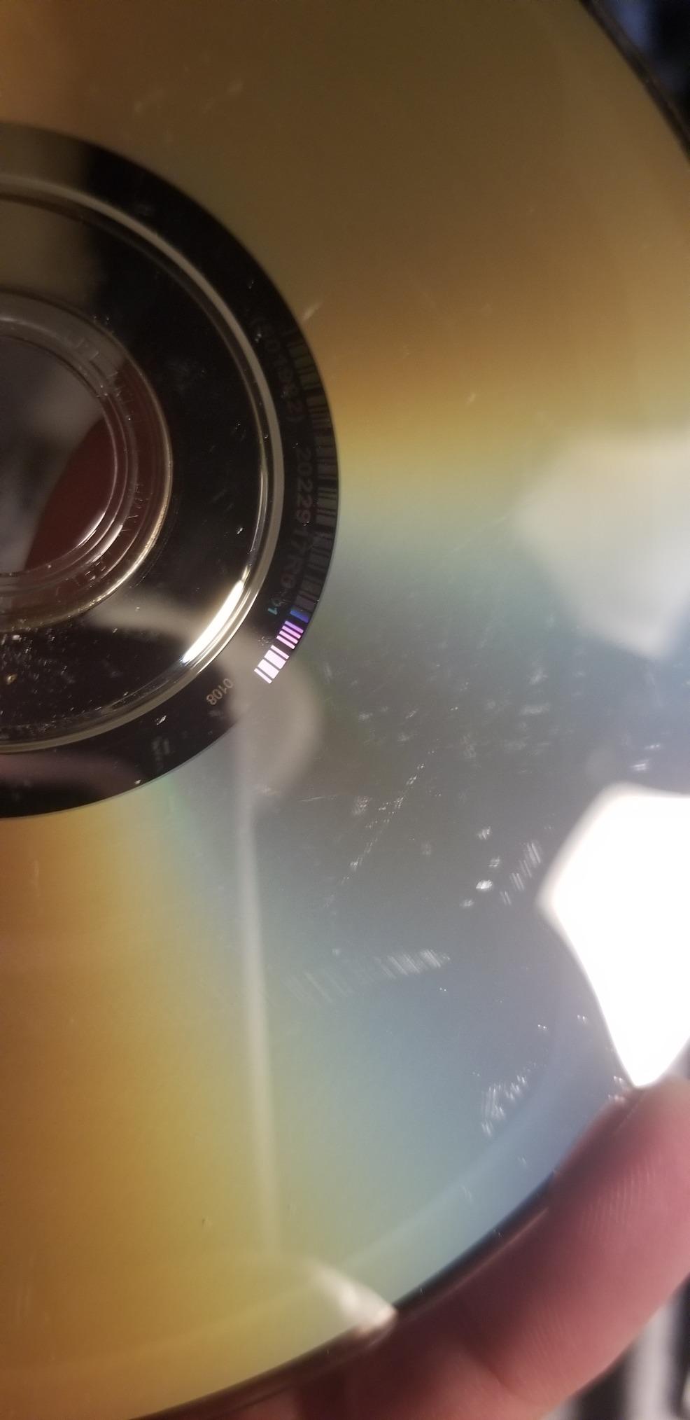 Damaged case and dvd!