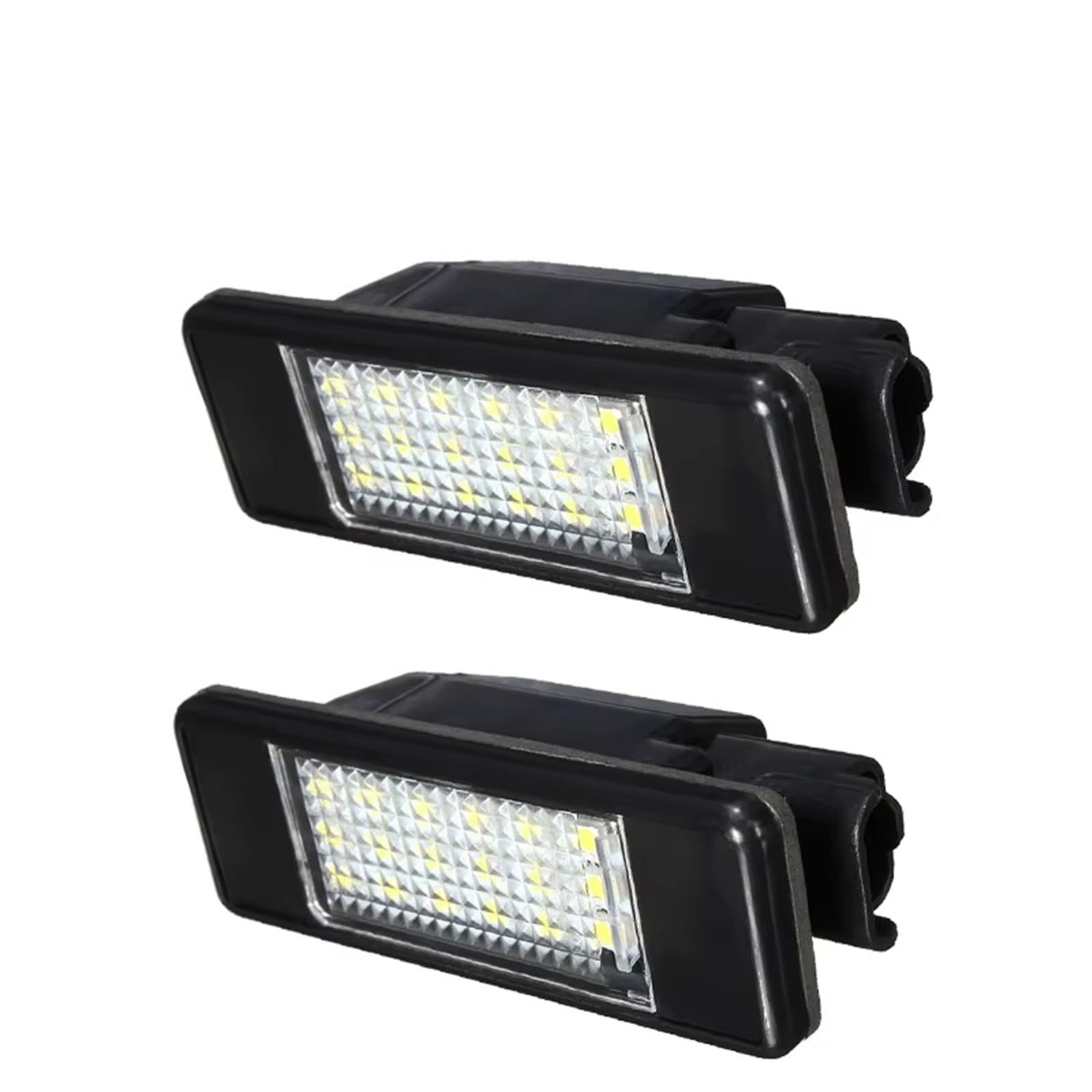 Luces matrícula coche Peugeot 3008 y 508 con 18 luces LED blancas traseras 7