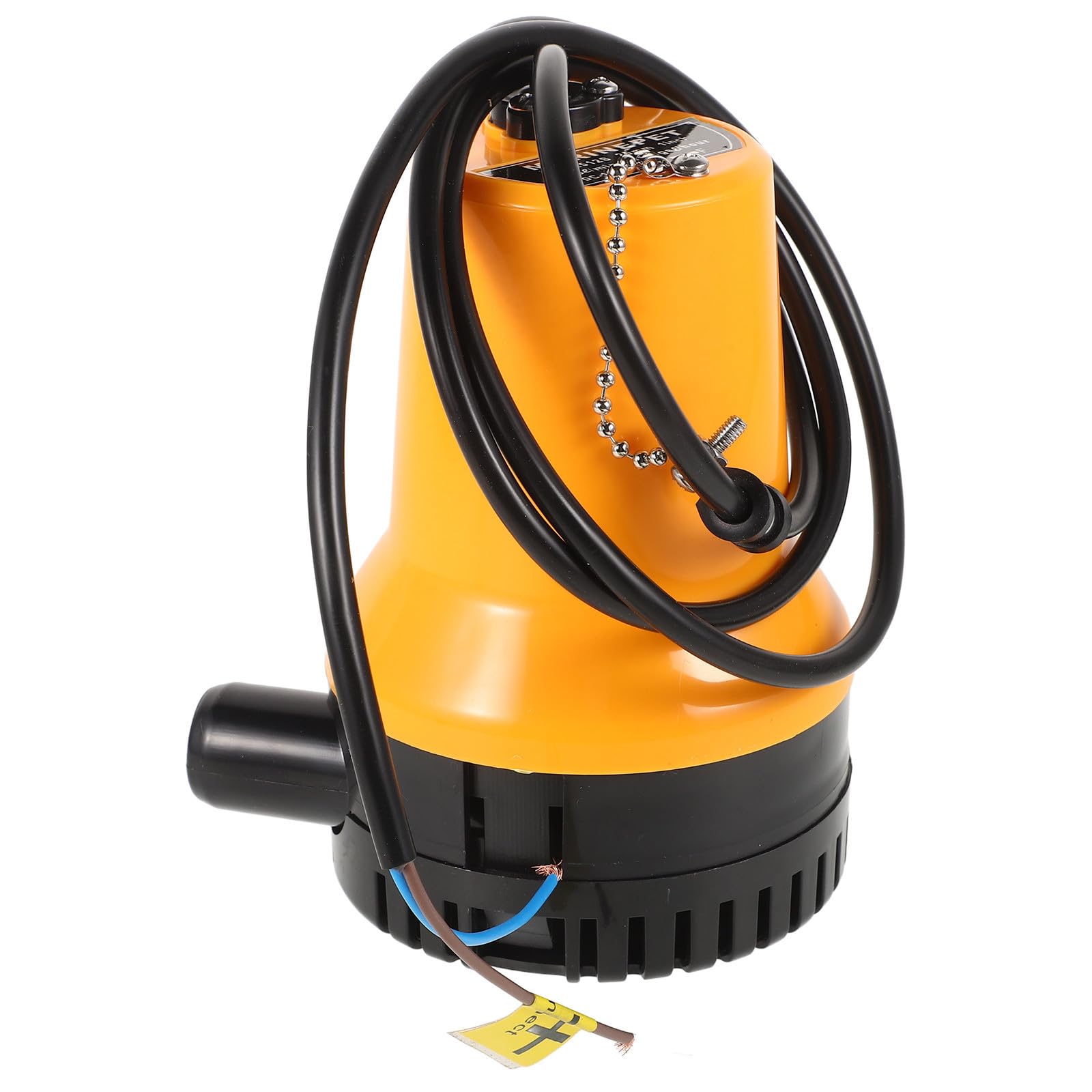 DOITOOL Bootspumpen Bilge 12V elektrische Tauchpumpe mit Schwimmerschalter und 5m Kabel für marine Einsatzbereiche und Haushaltsnutzung