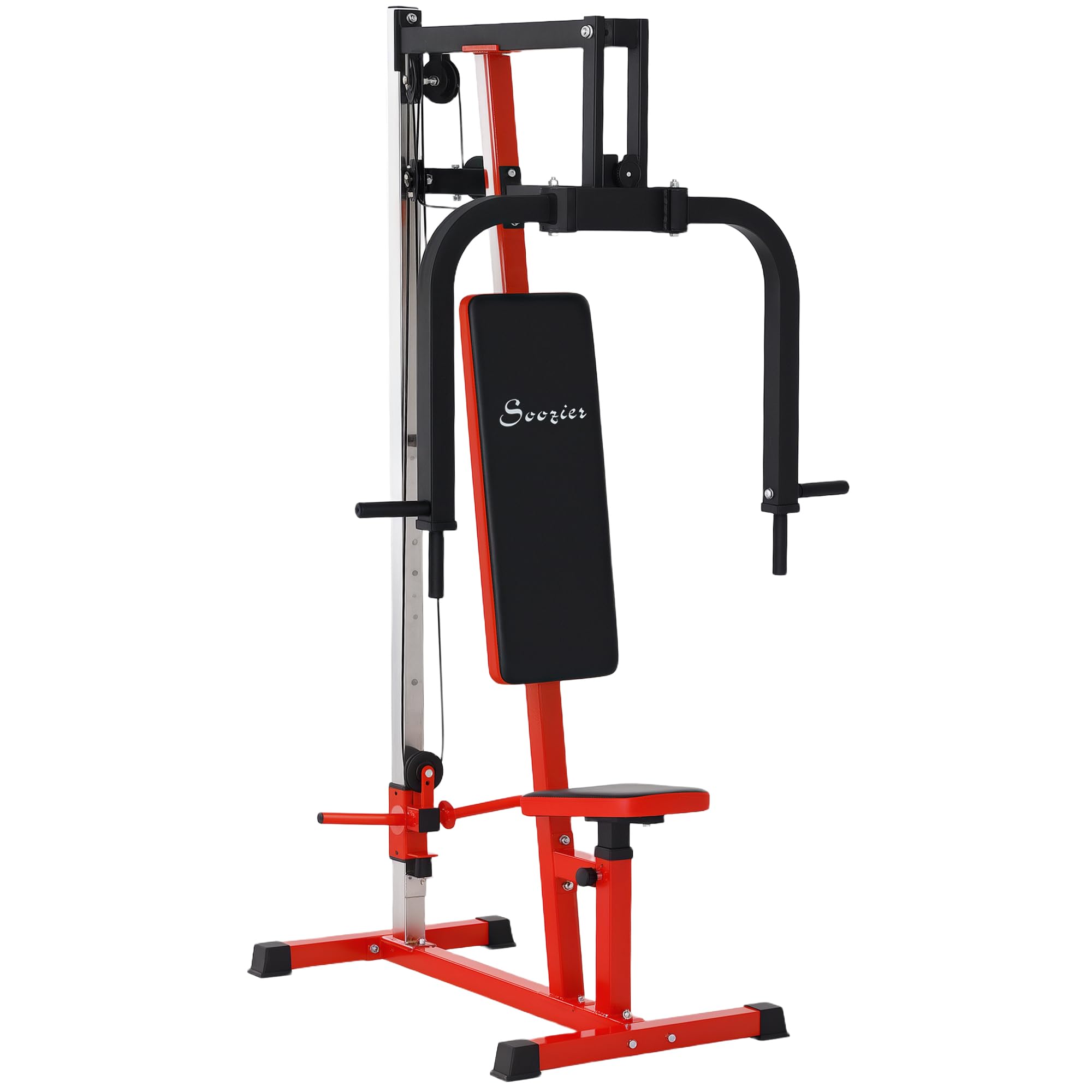 Soozier Chest Fly Machine and Chest Press Station, Delt Machine Home Gym  Equipment for Chest, Back, Pectoral, Rear Deltoid and Shoulder Training
