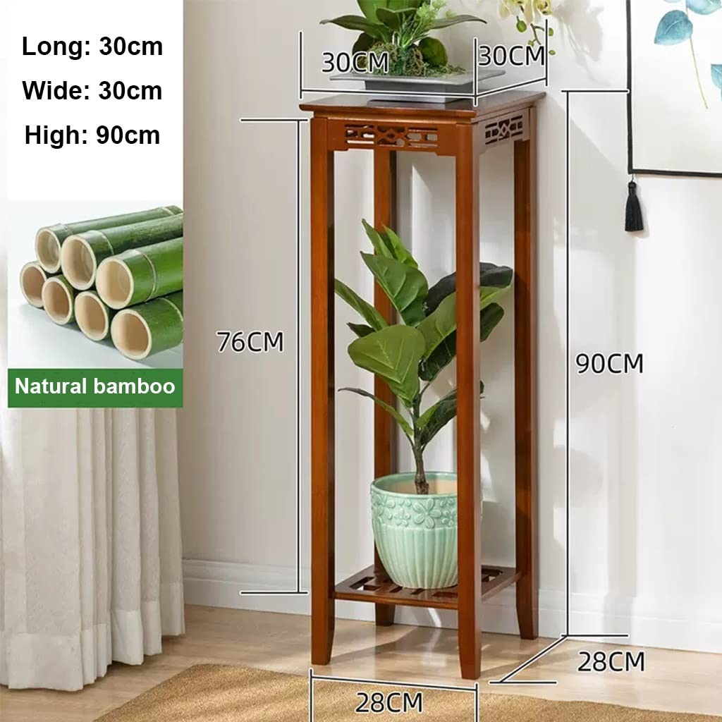 Socle En Bois Pour Vase Rectangulaire – 23x12,3x9 Cm – Style Chinois – Pour Pots De Fleurs, Bonsaïs, Décorations