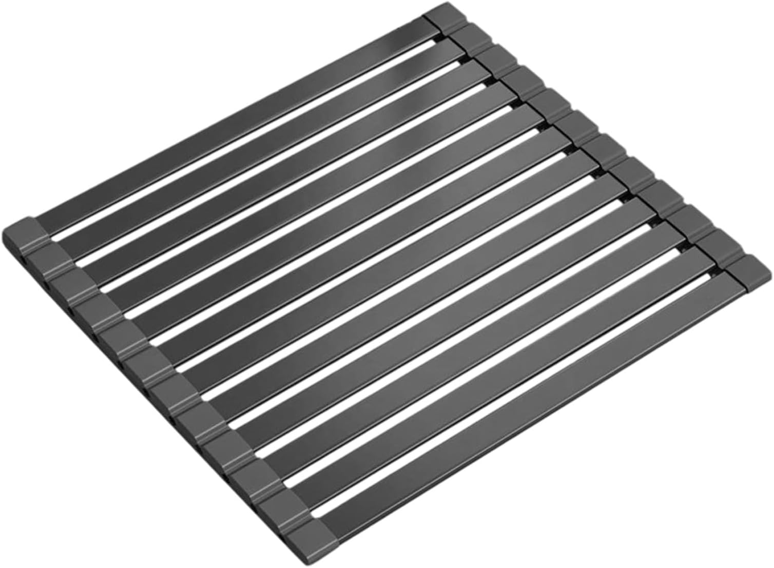 Roll Up Dish Drying Rack Mat,Foldable Over Sink Drying Rack | Kitchen Accessories for Draining Bowls Glasses Cutlery Cookware Cabinet Countertop Vegetables Farmhouse
