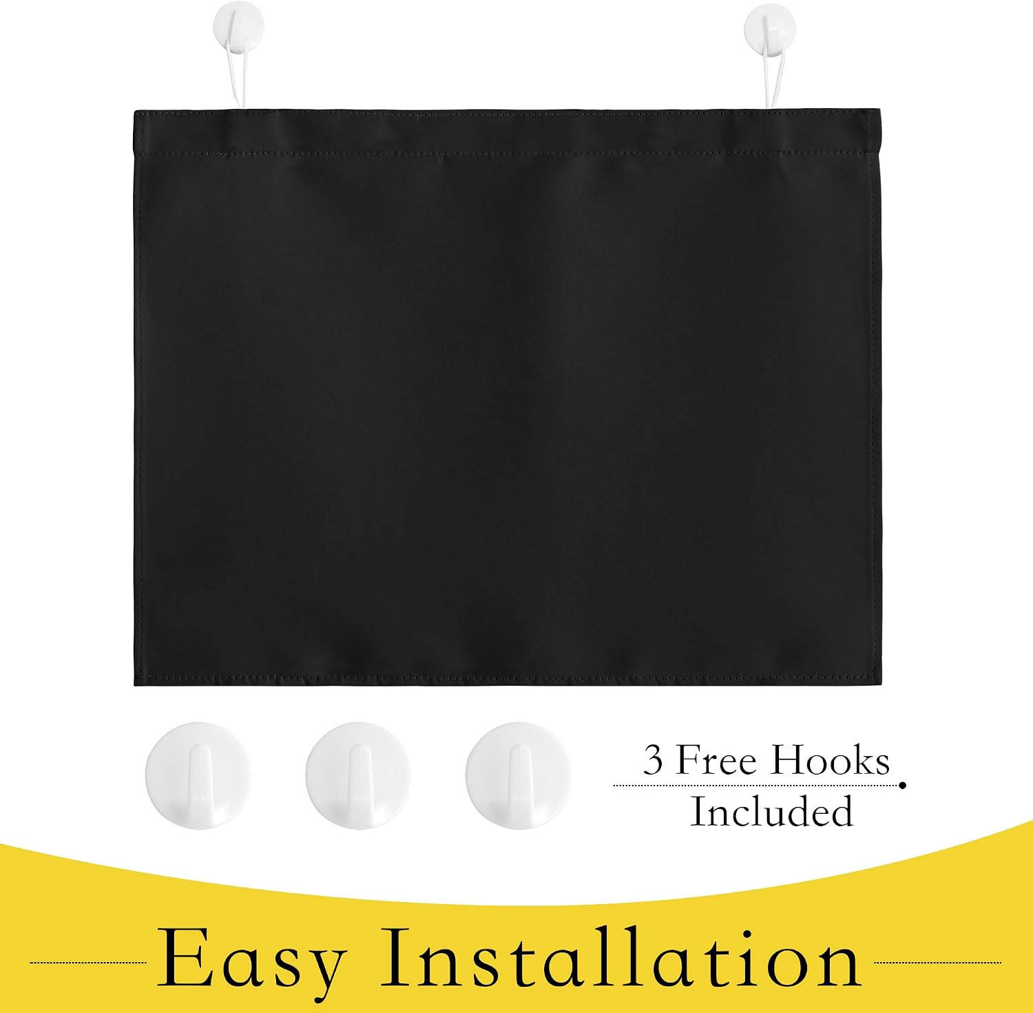 NICETOWN Classroom Door Curtain for Window, French Door Shade for Privacy
