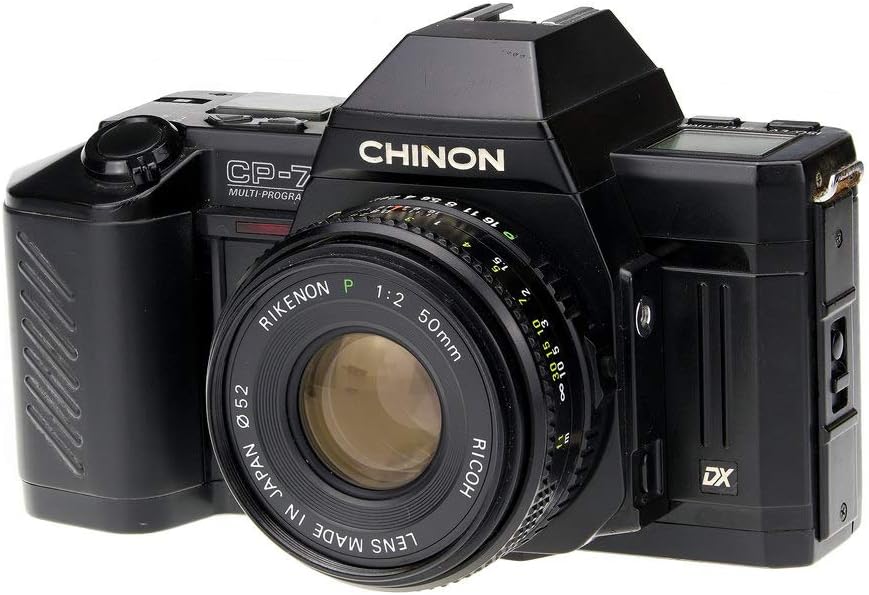 Chinon CP7m 35MM SLR Film Camera with Lens. Slr Film
