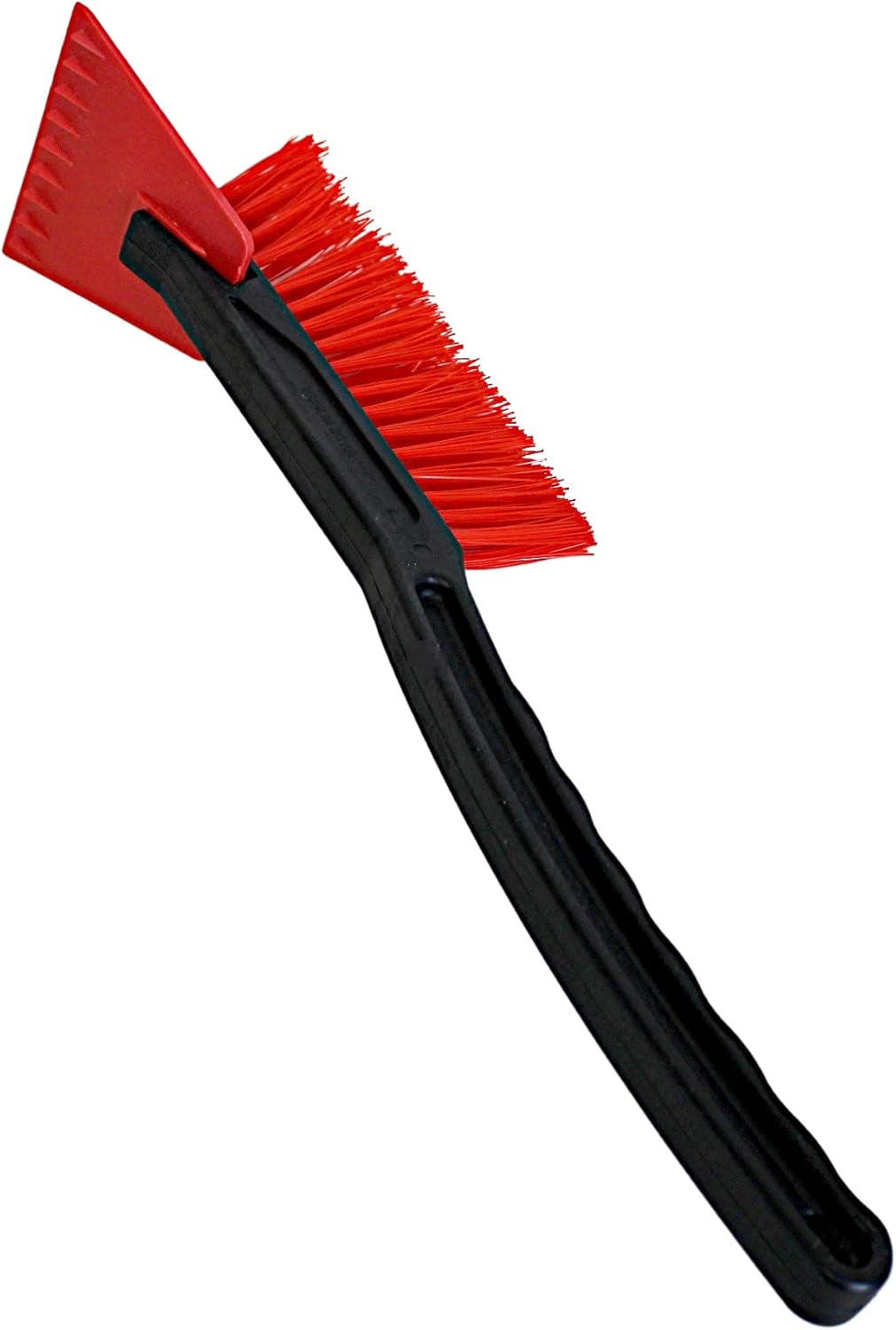 Dependable Industries inc. Essentials Set of 2 Auto Snow Brush Scraper Combo 17" Long Unbreakable ABS Handle for Cars, Trucks, SUVs