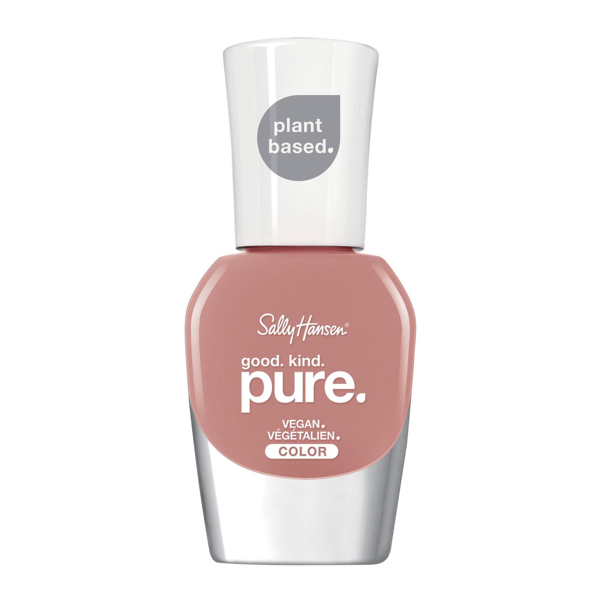 Sally Hansen Good Kind Pure Vegan Nail Polish, Pink Cardamom, 10 ml