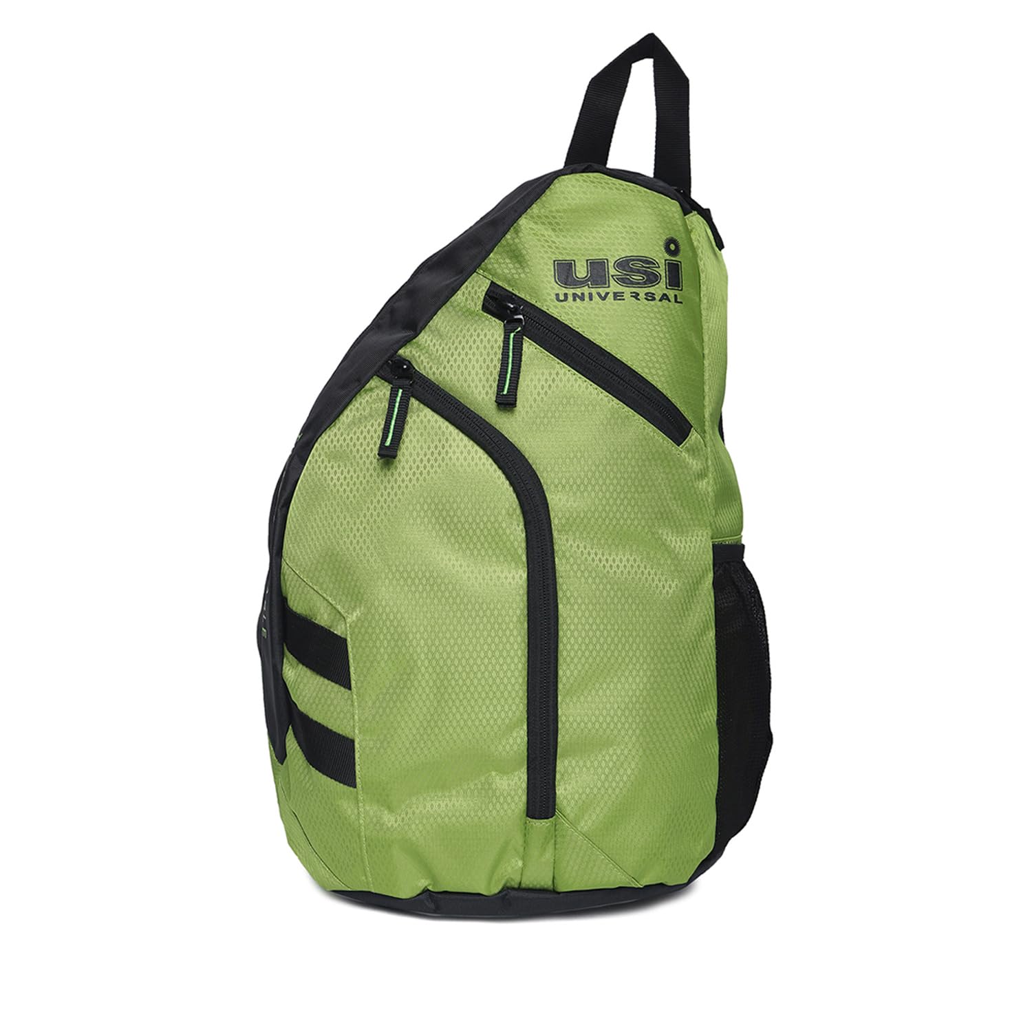 USI UNIVERSAL Crossbody Sling Bag For Women & Men, Waterproof Sling Backpack, Pu, Strap & Zip Pouch, Front Zip Pocket & Mesh Pocket, Lightweight Shoulder Chest Bag For Hiking, Travel (Green)-image-39