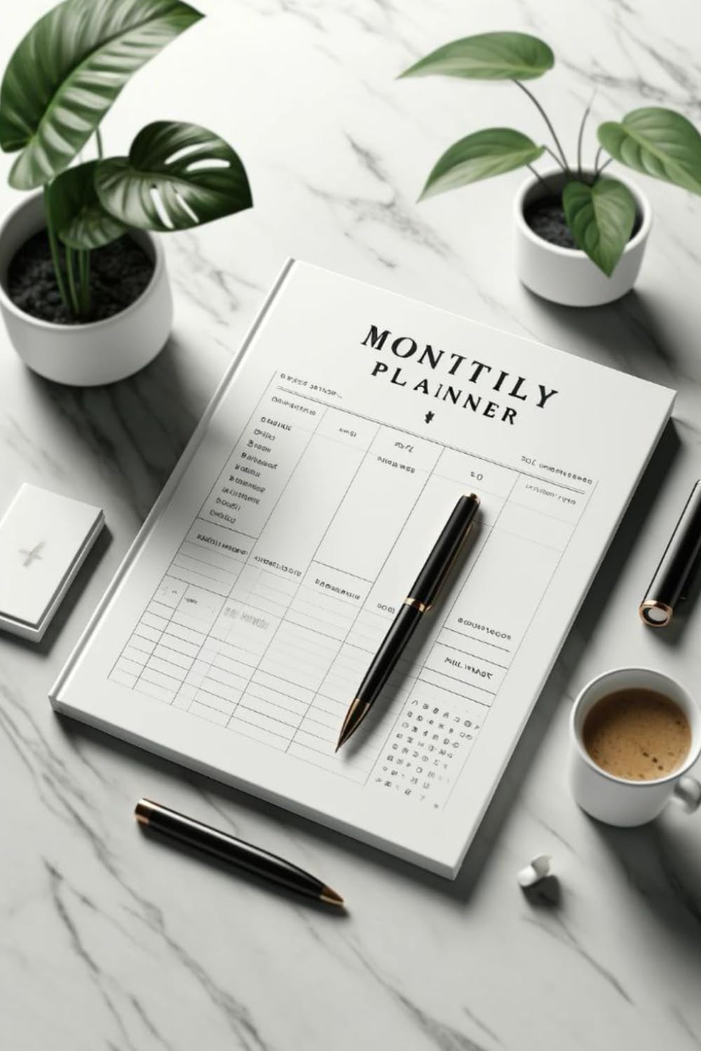 Achieve Your Dreams with This Customizable and Goal-Oriented Monthly Planner