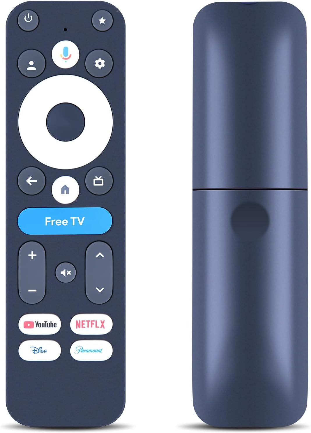 Replacement Voice Remote for onn 4K Pro Streaming Device 100135769 (2024) | Compatible with ONN Google TV 4K Pro/Plus Streaming Box, Voicae Control, Easy Pairing, 4 Dedicated Shortcut Buttons