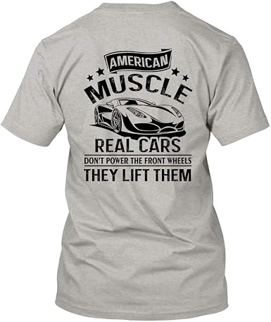 Muscle Car T Shirt, Cool Shirts for Men 