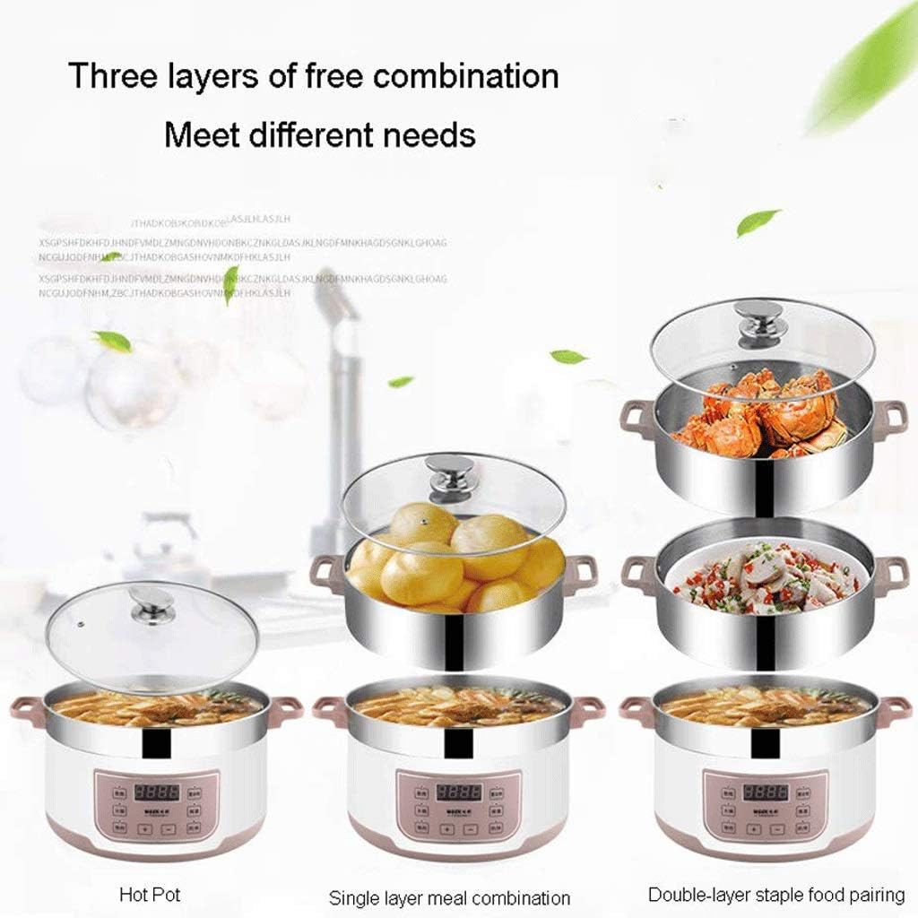 Smart Carb, Food Steamer, Multigrain Slow Cooker with Keep Warm Function and Timer