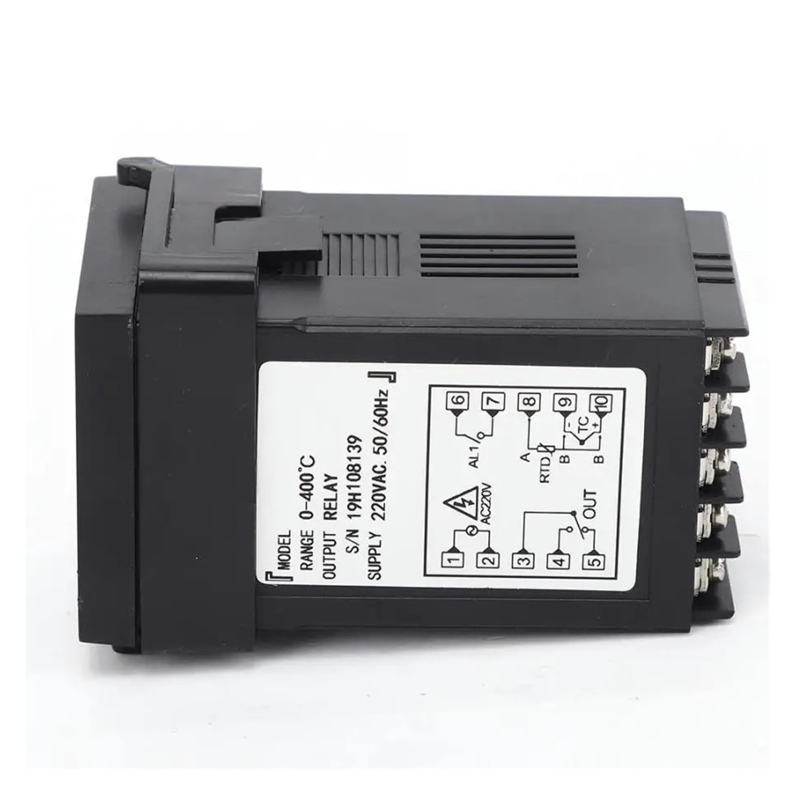 RWRAPS regolatore Temperatura pid XMTG-9411 Regolatore di Temperatura di Controllo Intelligente Uscita relè PID Digitale 0-400 Gradi Celsius AC220V