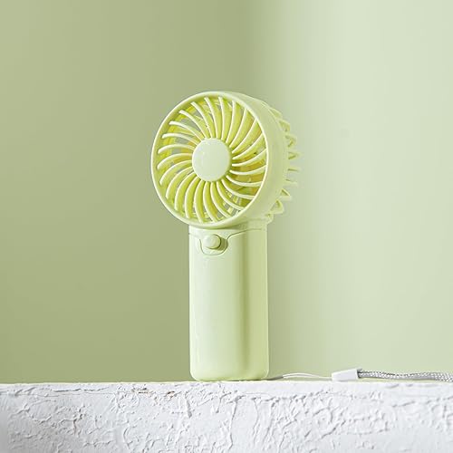Miniatura 7 de Ventilador con pilas AAA, pequeños ventiladores portátiles alimentados por batería con 1 velocidades, ventilador personal silencioso de 5 pulgadas