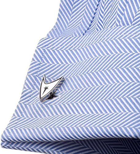 Miniatura 2 de Cufflinks Inc. Gemelos Star Trek Sheild para hombre