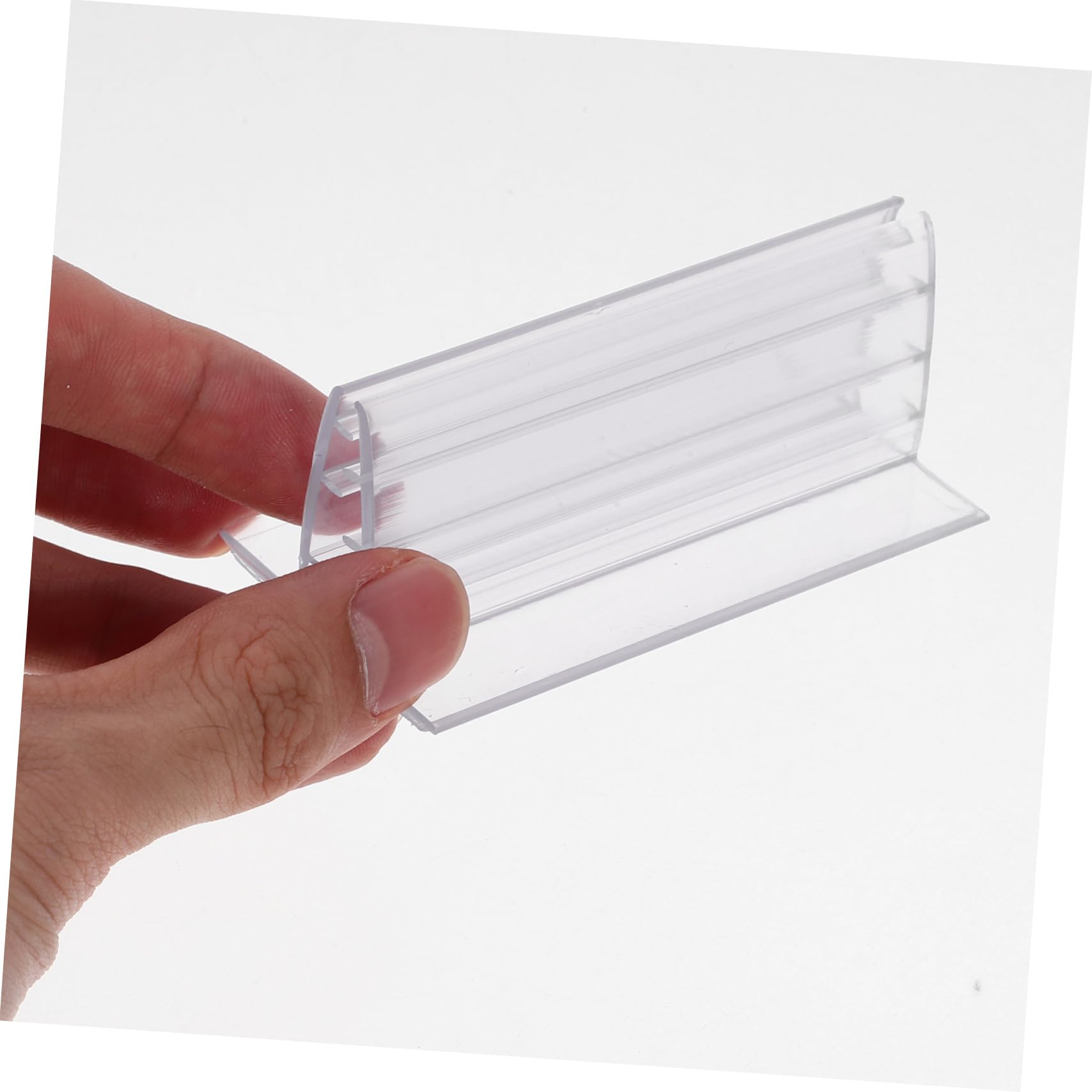 PRETYZOOM 10 Set Supporto Per Cartelli Autoadesivi Cavalletto Campanello Vassoio Raccoglitore Porta Etichette Strisce Etichetta Chiave Porta Giochi Segnale Aperto/Chiuso Medaglia 12 pezzi*10