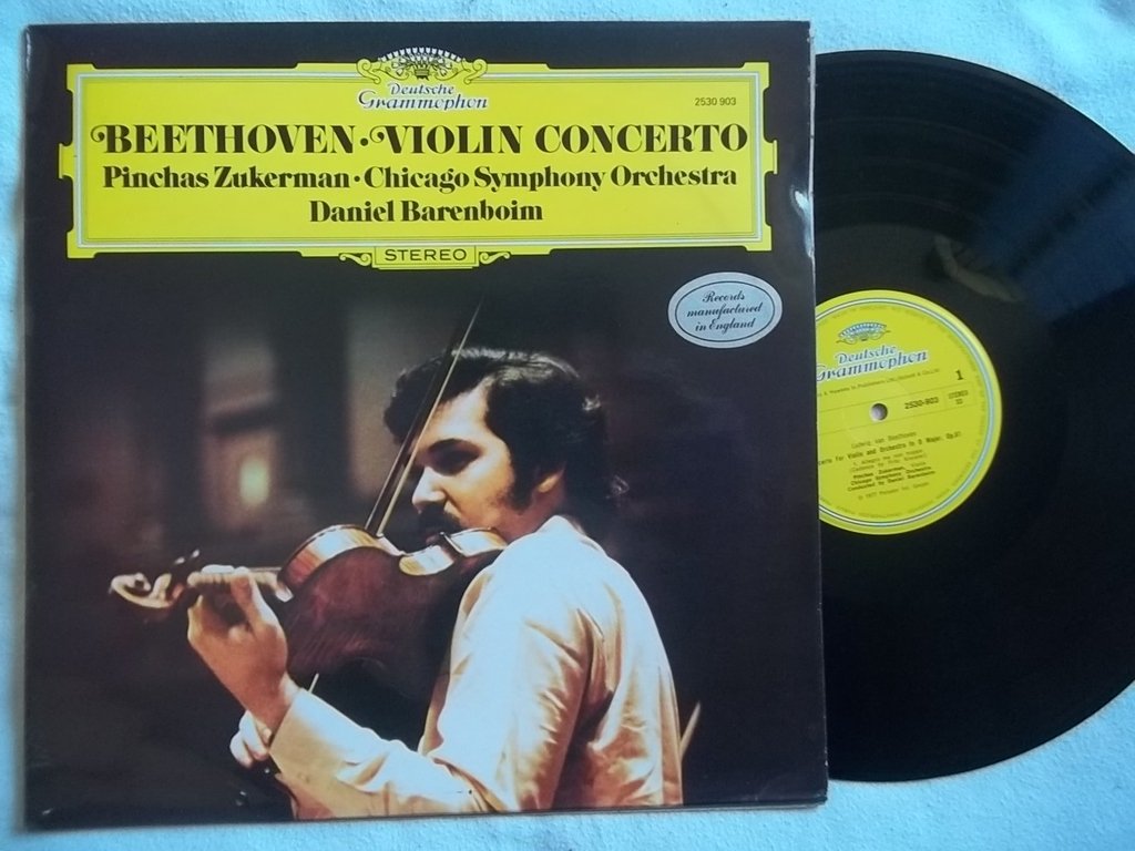 2530 903 PINCHAS ZUKERMAN Beethoven Violin Concerto LP