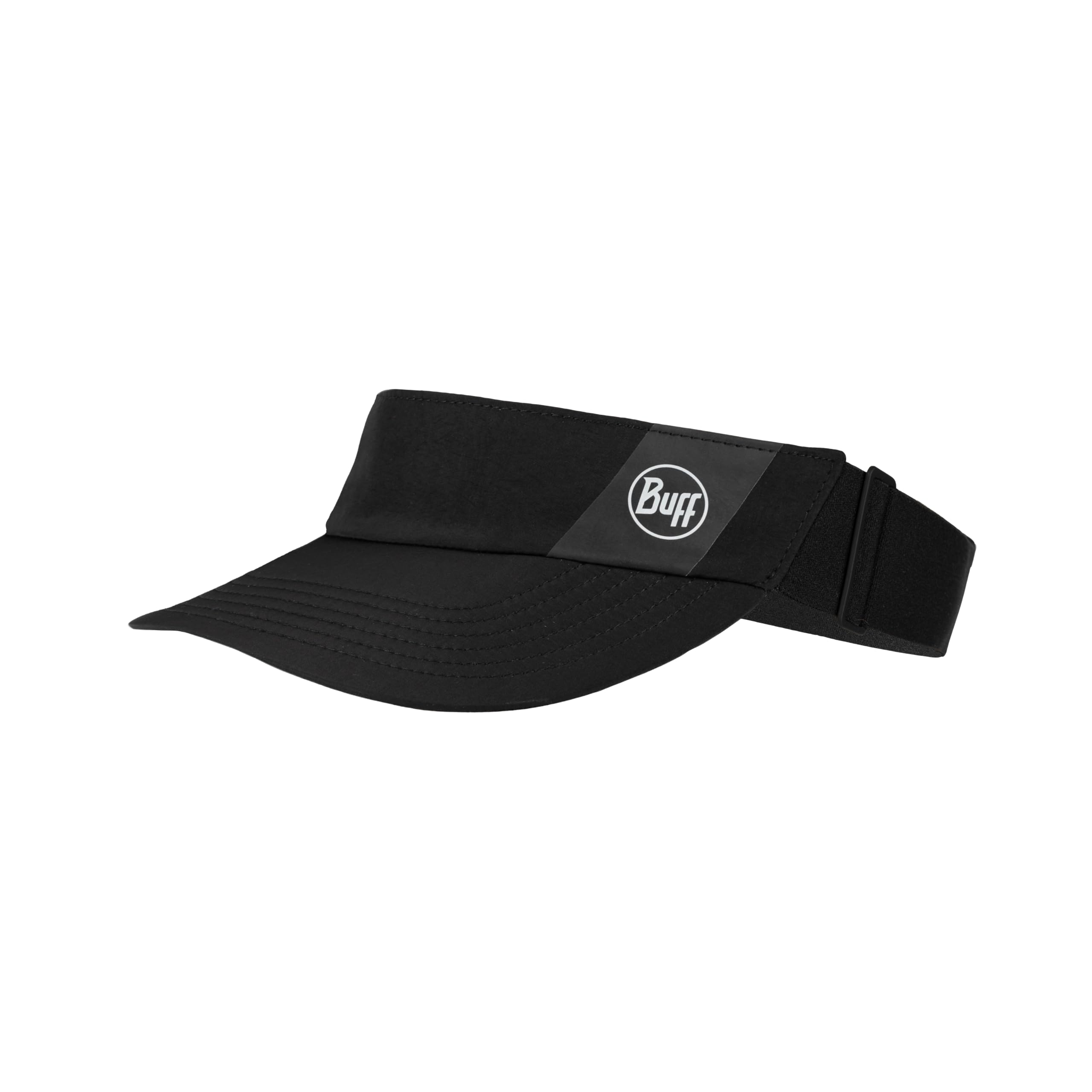 Buff®| Cap Speed Visor, Lightweight, Foldable, Recycled Materials, UPF 50 Sun Protection, Running, Jogging, Sports, Men, Women, One Size Black