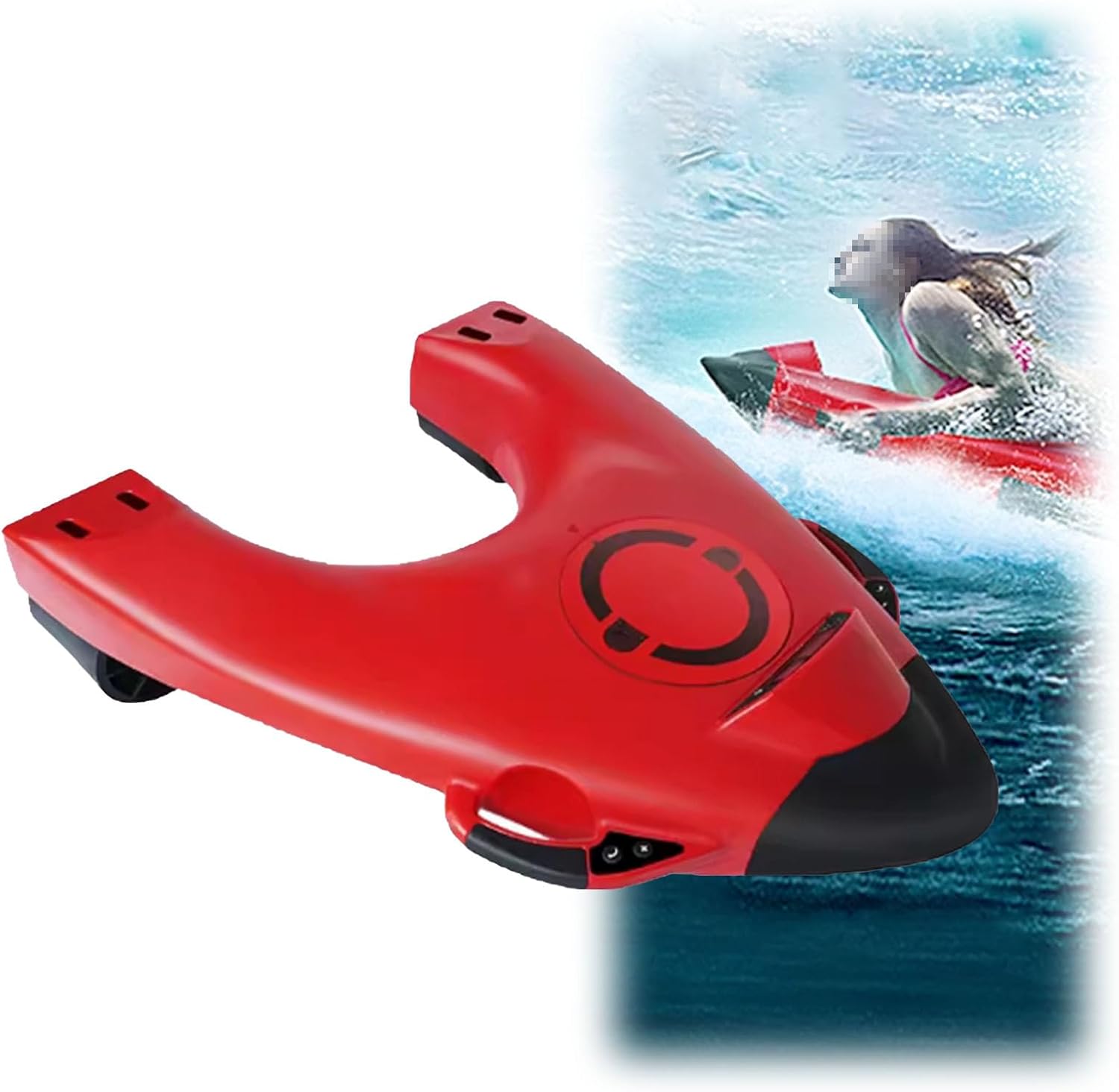Electric Surfboard,Surfboard Swimming Assistance Equipment,Automatic Induction Shutdown Design,5-Speed Control,for Beginners and Beach Tourists Seeking Easy and Fun Rides