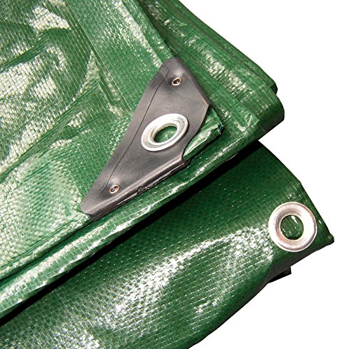 Preisvergleich Produktbild DEMA PE - Gewebeplane / Abdeckplane grün 3x4m 140g / m²